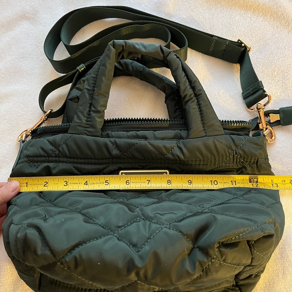 Marc Jacobs Dark Green Quilted Bag - Picture 8 of 11